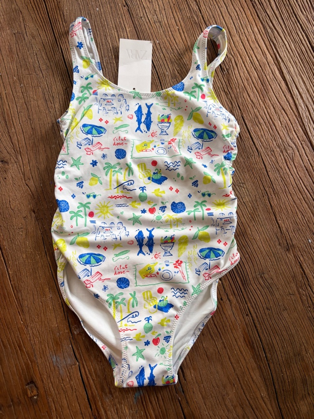 NWT girls Zara size 11-12 One-Piece Swimsuit
